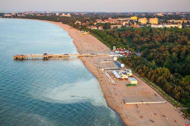 Sunny Beach Apartment Brzezno Gdańsk Kültér fotó